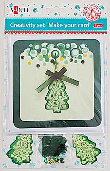 Набор для творчества "Сделай открытку" 14,5*14,5 3 шт, 952455