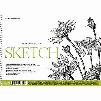 Альбом для ескізів А4 50 арк. "Muse" (9098) Альбом для ескізів А4 50 арк. "Muse" (9098)