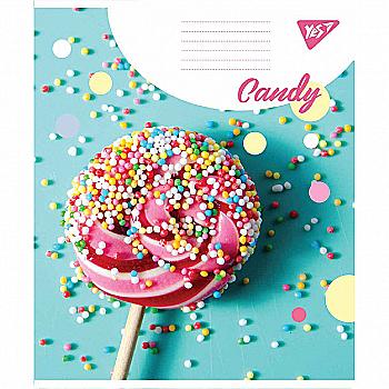 Зошит 24 кл. YES Candy, 765620 Зошит 24 кл. YES Candy, 765620