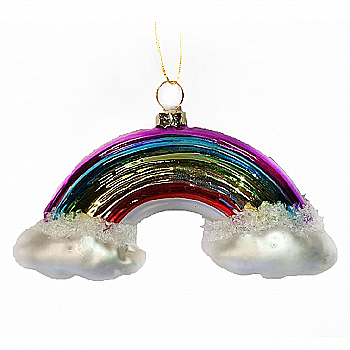 Ялинкова прикраса Веселка 10,4*4,3*6,1 см, YQU0832-3 Ялинкова прикраса Веселка 10,4*4,3*6,1 см, YQU0832-3