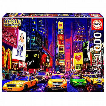 Пазл "1000" неон - Таймс-сквер, Educa, 18499 Пазл "1000" неон - Таймс-сквер, Educa, 18499