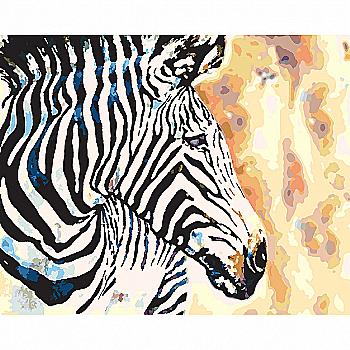 Набір для розпису по номерах 40*50 см "Фарби савани", 953902