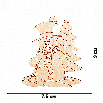 Заготовка дерев`яна для декорування, FLC-435