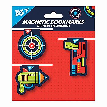 Закладки магнітні YES "Blaster" 3 шт, 707729