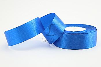 Лента атлас 25 мм-23 м, 40 синяя, 5-1374