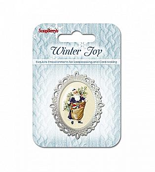 Металева рамка Зимовий ранок 1, опукда, SCB3409107