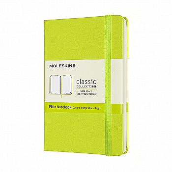 Блокнот Лимонный Зеленый карман. нелинированный, Moleskine Classic, QP012C2 Блокнот Лимонный Зеленый карман. нелинированный, Moleskine Classic, QP012C2