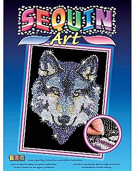 Набір для творчості Sequin Art blue Вовк, SA1215