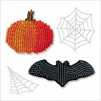 Набір для вишивання бісером, брошка "Хеловін", БР-011 ТМ "ВДВ" Набір для вишивання бісером, брошка "Хеловін", БР-011 ТМ "ВДВ"