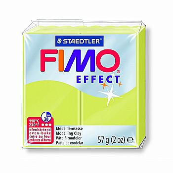 Пластика Effect, Жовта лимонна, 57г, Fimo Пластика Effect, Жовта лимонна, 57г, Fimo