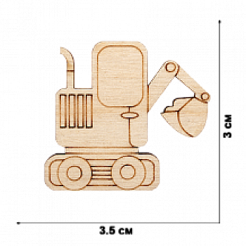 Заготовка дерев`яна для декорування, FLC-083