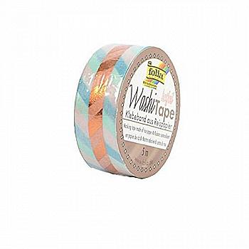 Скотч декоративний паперовий 15 мм*5 м, Гарячі мідні Шипи, 26120 Folia Скотч декоративний паперовий 15 мм*5 м, Гарячі мідні Шипи, 26120 Folia