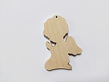 Заготовка деревянная декупажная "Ангел", 0116