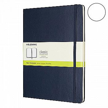 Блокнот Сапфир большой нелинованный, Moleskine Classic, QP092B20F Блокнот Сапфир большой нелинованный, Moleskine Classic, QP092B20F