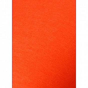 Фетр листовой (вискоза) 20х30 см, Оранжевый насыщенный, 150 г, Heyda
