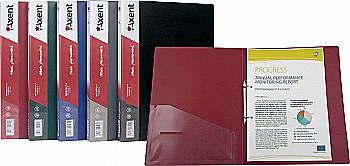 Папка А4 25 мм, 2 кольца, бордовая 1203-04/1207-04 Axent Папка А4 25 мм, 2 кольца, бордовая 1203-04/1207-04 Axent