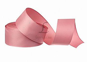 Стрічка репсова 4 cм-18 м, GX-191 персикова