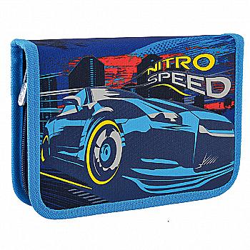 Пенал твёрдый одинарный с клапаном HP-03 "Nitro Speed", 20,5*13*3,2, 532149 Пенал твёрдый одинарный с клапаном HP-03 "Nitro Speed", 20,5*13*3,2, 532149