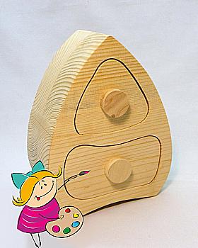 Заготовка деревянная Комод, 0472