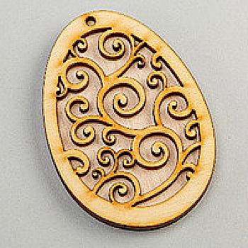 Заготовка деревянная Яйцо пасхальное, ПР-П17