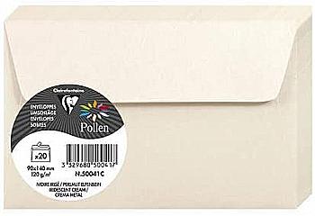 Конверт декоративный Pollen FT30 (90*140 мм)/120 г, Irid.cream/Радужный кремовый, 50041C Конверт декоративный Pollen FT30 (90*140 мм)/120 г, Irid.cream/Радужный кремовый, 50041C