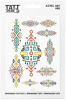 Тимчасові тату "Aztec Art mix", TATTon.me Тимчасові тату "Aztec Art mix", TATTon.me