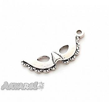 Набір металевих підвісок Маскарад 31*7мм, 10шт Набір металевих підвісок Маскарад 31*7мм, 10шт