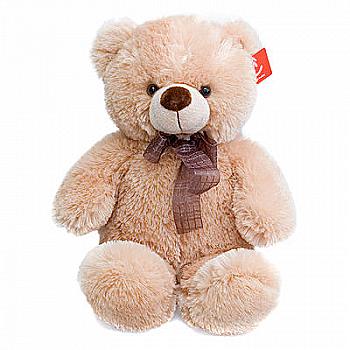 Мягкая игрушка Медведь бежевый 30 см, 89026A Мягкая игрушка Медведь бежевый 30 см, 89026A