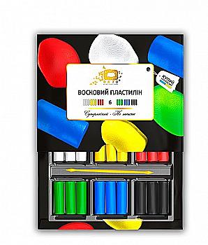 Набір пластиліну TM OKTO 6 кольорів, 91008 Набір пластиліну TM OKTO 6 кольорів, 91008