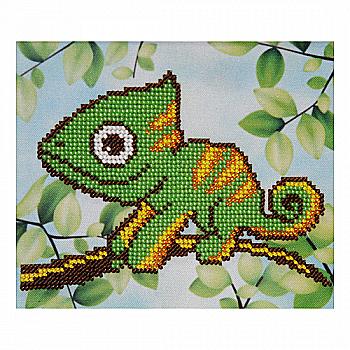 Набір для вишивання бісером "Хамелеон" ТНБ-0141, ТМ "ВДВ"