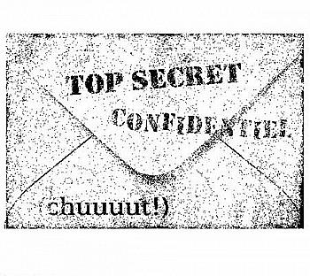 Штамп 11*9 см Конверт "Цілком таємно", ARTHE879 ТМ "Artemio"