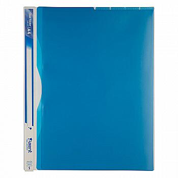 Папка-куточок А4, 5 відділень, блакитна, 1481-07-A