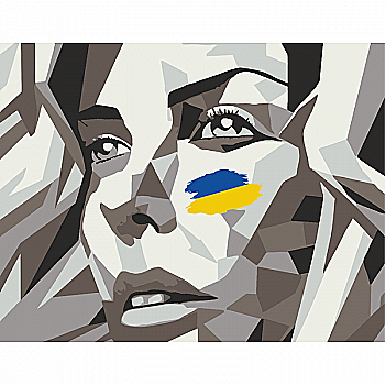 Набір-стандарт, картина за номерами "Вільна" 35*45 см, Rosa Start Набір-стандарт, картина за номерами "Вільна" 35*45 см, Rosa Start