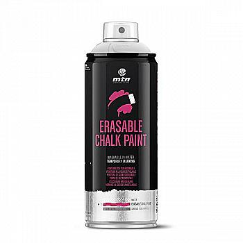 Аерозольна фарба на крейдяній основі MTN PRO Erasable Chalk Paint WB 400 мл, срібний, EX014PC0126W Аерозольна фарба на крейдяній основі MTN PRO Erasable Chalk Paint WB 400 мл, срібний, EX014PC0126W