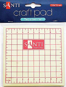 Коврик двухсторонний, 11*11 см