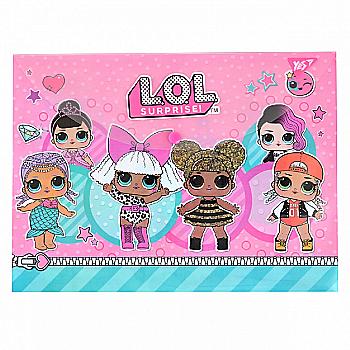 Папка-конверт на кнопці А4 "LOL Juicy", 491731 Yes