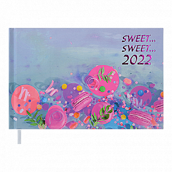 Еженедельник датированный карманный, 2022, Sweet, лавандовый, BM.2765-39 Еженедельник датированный карманный, 2022, Sweet, лавандовый, BM.2765-39