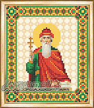 Схема для вышивания бисером иконы СБИ-021 "Владимир" 12*14 см ТМ "Чарівна мить"