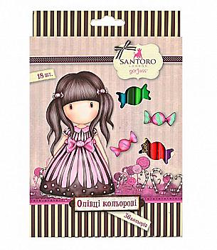 Олівці 18/36 кол. "Santoro Candy", 290566 Олівці 18/36 кол. "Santoro Candy", 290566