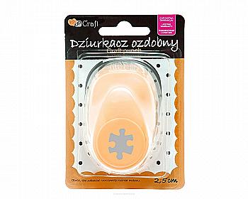 Фігурний дирокол 2,5 см Пазл, JCDZ-110-028 DpCraft Фігурний дирокол 2,5 см Пазл, JCDZ-110-028 DpCraft