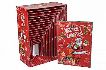 Подарочная коробка новогодняя №14, 74-0957