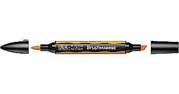 Маркер двосторонній Brushmarker, Золото, 0204283 W&N Маркер двосторонній Brushmarker, Золото, 0204283 W&N