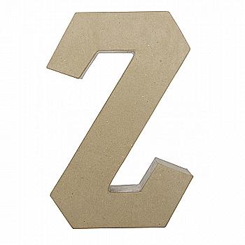 Заготівка з пап`є-маше Літера "Z" 5*20*30 см, AC419O ТМ "Clairefontaine"