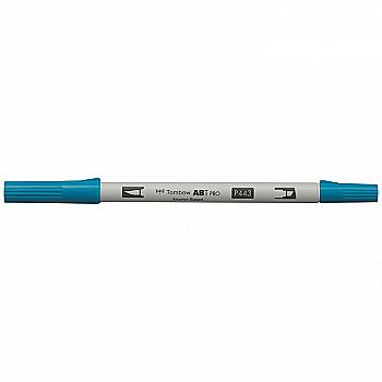 Маркер двухсторонний на спиртовой основе ABT PRO ABTP-443, бирюзовый ТМ "Tombow" Маркер двухсторонний на спиртовой основе ABT PRO ABTP-443, бирюзовый ТМ "Tombow"