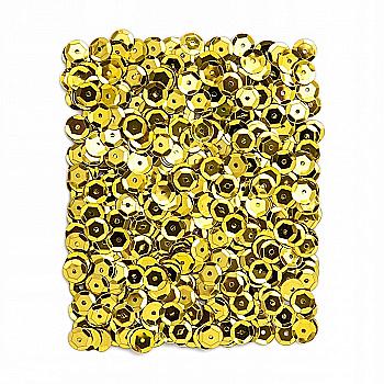 Пайетки металеві 9 мм 15 г, золото, DPCE-069 DpCraft Пайетки металеві 9 мм 15 г, золото, DPCE-069 DpCraft