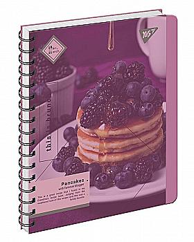 Тетрадь А5/144 кл. YES пл. обл. Pancakes , 681776