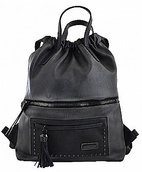 Рюкзак підлітковий YW 11, 38*29*9, сірий, 556914 YES