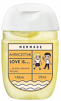 Антисептик для рук "Love is... разом знімати тіктоки" 29 мл, MR0039, Mermade Антисептик для рук "Love is... разом знімати тіктоки" 29 мл, MR0039, Mermade
