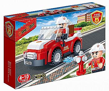 Конструктор "Пожежники" Позашляховик, 105 елм., 7117, Banbao Конструктор "Пожежники" Позашляховик, 105 елм., 7117, Banbao