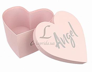 Подарункова коробка велика, серце, W5292 Подарункова коробка велика, серце, W5292